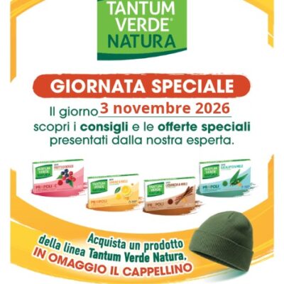 Giornata Tantum verde Natura - FarmAQ - Parafarmacia del Duomo L'Aquila - parafarmacia benessere e salute