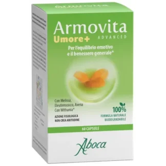 Armovita Umore+ 60 Capsule con Melissa, Withania ed Eleuterococco
