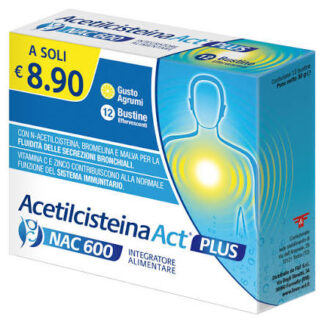 ACETILCISTEINA ACT PLUS NAC 600