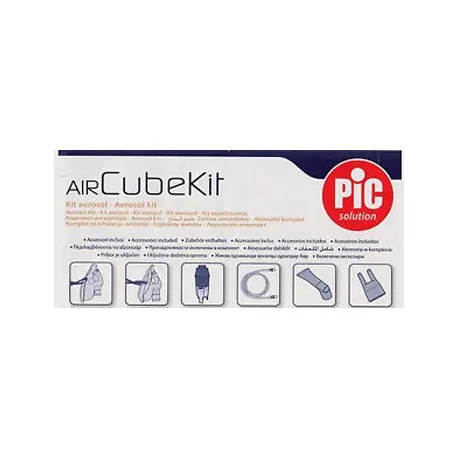 PIC Air Cube Kit completo di accessori per aerosol a pistone