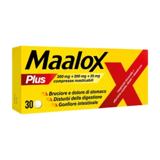 Maalox Plus Azione Rapida Contro Bruciore E Acidità Di Stomaco 30 Compresse