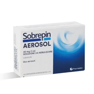 Sobrepin Aerosol 40mg Soluzione Da Nebulizzare 10 Flaconcini 3ml