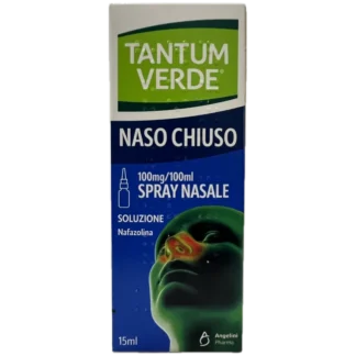Tantum Verde Naso Chiuso Spray Nasale con Applicatore 15 Ml